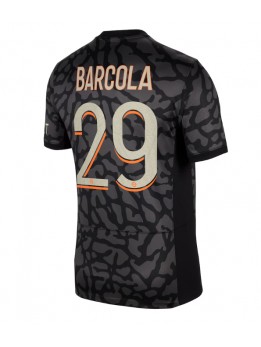 Paris Saint-Germain Bradley Barcola #29 Ausweichtrikot 2023-24 Kurzarm